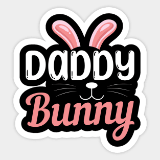 DADDY bunny Happy Easter Day 2023 Sticker